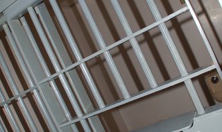 A jail cell. A jail cell.