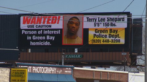 If you have any information or see Terry Lee Shepard, call Green Bay police at (920) 448-3208. (Photo from: FOX 11). If you have any information or see Terry Lee Shepard, call Green Bay police at (920) 448-3208. (Photo from: FOX 11).