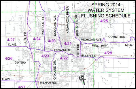 Crews will move clockwise around the city working toward the outside areas. Crews will move clockwise around the city working toward the outside areas.