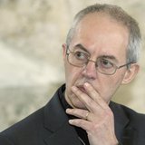The Archbishop of Canterbury Justin Welby speaks during a news conference at Lambeth Palace in London February 20, 2014. REUTERS/Neil Hall The Archbishop of Canterbury Justin Welby speaks during a news conference at Lambeth Palace in London February 20, 2014. REUTERS/Neil Hall