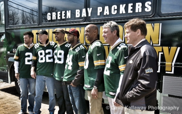 A bunch of group photos this week..from Ironwood and Escanaba to here in Merrill!! Mason Crosby, Paul Coffman, Brad Jones, Jarrett Bush, James Lofton, Lynn Dickey and Pres. Mark Murphy!!