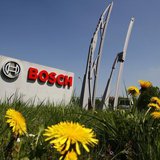 View of the entrance of German automotive parts manufacturer Robert Bosch Belgian plant in Tienen April 21, 2009. REUTERS/Thierry Roge View of the entrance of German automotive parts manufacturer Robert Bosch Belgian plant in Tienen April 21, 2009. REUTERS/Thierry Roge