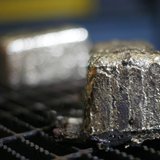 Gold bars are pictured during a tour by Canada's Prime Minister Stephen Harper (not pictured) of Agnico-Eagle's Meadowbank gold mine near Ba Gold bars are pictured during a tour by Canada's Prime Minister Stephen Harper (not pictured) of Agnico-Eagle's Meadowbank gold mine near Ba