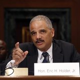 U.S. Attorney General Eric Holder testifies about his FY2015 budget request at a Senate Appropriations Committee hearing on Capitol Hill in U.S. Attorney General Eric Holder testifies about his FY2015 budget request at a Senate Appropriations Committee hearing on Capitol Hill in
