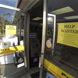 A help wanted sign is posted on the door of a gas station in Encinitas, California September 6, 2013. REUTERS/Mike Blake A help wanted sign is posted on the door of a gas station in Encinitas, California September 6, 2013. REUTERS/Mike Blake