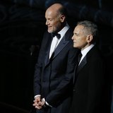 Craig Zadan and Neil Meron, Academy Award Producers, look on at the 86th Academy Awards in Hollywood, California March 2, 2014. REUTERS/Lucy Craig Zadan and Neil Meron, Academy Award Producers, look on at the 86th Academy Awards in Hollywood, California March 2, 2014. REUTERS/Lucy