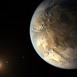 An artist's depiction of what the new planet might look like. An artist's depiction of what the new planet might look like.