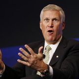 President of United Technologies Corporation Louis R. Chenevert speaks at the Wall Street Journal CEO Council meeting on rebuilding global p President of United Technologies Corporation Louis R. Chenevert speaks at the Wall Street Journal CEO Council meeting on rebuilding global p