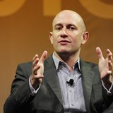 Rio Caraeff, President and CEO of VEVO, gestures as he takes part in a panel discussion at The Cable Show in Boston, Massachusetts May 22, 2 Rio Caraeff, President and CEO of VEVO, gestures as he takes part in a panel discussion at The Cable Show in Boston, Massachusetts May 22, 2