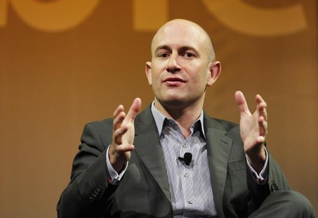 Rio Caraeff, President and CEO of VEVO, gestures as he takes part in a panel discussion at The Cable Show in Boston, Massachusetts May 22, 2 Rio Caraeff, President and CEO of VEVO, gestures as he takes part in a panel discussion at The Cable Show in Boston, Massachusetts May 22, 2