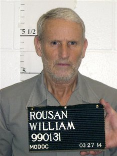 Missouri death row inmate William Rousan, 57, is seen in a March 27, 2014 photo released by the Missouri Department of Corrections. REUTERS/ Missouri death row inmate William Rousan, 57, is seen in a March 27, 2014 photo released by the Missouri Department of Corrections. REUTERS/