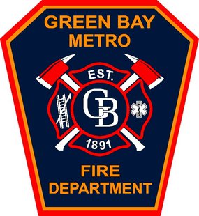 Green Bay Metro Fire Department logo (Photo from: Facebook). Green Bay Metro Fire Department logo (Photo from: Facebook).
