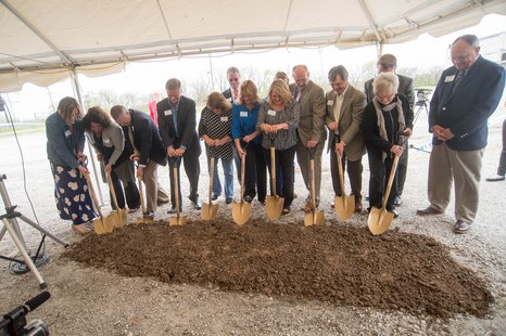 ground breaking for new ISU track and field facility ground breaking for new ISU track and field facility