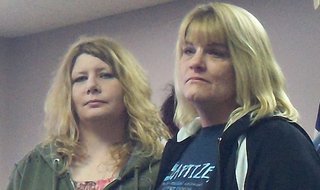 Jo Gilson and Julie McCann. Jo Gilson and Julie McCann.