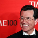 Comedian Stephen Colbert arrives to be honored at the Time 100 Gala in New York, April 24, 2012. REUTERS/Lucas Jackson Comedian Stephen Colbert arrives to be honored at the Time 100 Gala in New York, April 24, 2012. REUTERS/Lucas Jackson