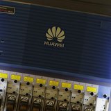 A multi-chassis cluster router is shown inside the exhibition hall at Huawei's headquarters in the southern Chinese city of Shenzhen, Guangd A multi-chassis cluster router is shown inside the exhibition hall at Huawei's headquarters in the southern Chinese city of Shenzhen, Guangd