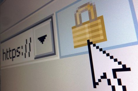 A lock icon, signifying an encrypted Internet connection, is seen on an Internet Explorer browser in a photo illustration in Paris April 15, A lock icon, signifying an encrypted Internet connection, is seen on an Internet Explorer browser in a photo illustration in Paris April 15,