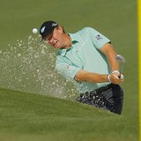 South Africa's Ernie Els hits from the sand on the second hole during the second round of the Masters golf tournament at the Augusta Nationa South Africa's Ernie Els hits from the sand on the second hole during the second round of the Masters golf tournament at the Augusta Nationa