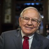 Investor Warren Buffett poses for a portrait during an interview after a luncheon to benefit the Glide Foundation of San Francisco in New Yo Investor Warren Buffett poses for a portrait during an interview after a luncheon to benefit the Glide Foundation of San Francisco in New Yo