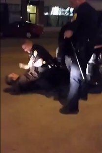 Still photo taken from Green Bay Police arrest video. (Photo from: YouTube). Still photo taken from Green Bay Police arrest video. (Photo from: YouTube).