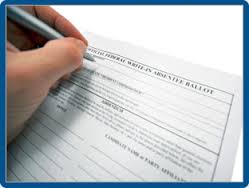 absentee ballot absentee ballot
