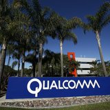 A Qualcomm sign is seen at one of Qualcomm's numerous buildings located on its San Diego Campus February 7, 2011. REUTERS/Mike Blake A Qualcomm sign is seen at one of Qualcomm's numerous buildings located on its San Diego Campus February 7, 2011. REUTERS/Mike Blake