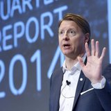 Ericsson Chief Executive Hans Vestberg speaks during a news conference at the company's headquarter in Stockholm April 23, 2014. REUTERS/Jan Ericsson Chief Executive Hans Vestberg speaks during a news conference at the company's headquarter in Stockholm April 23, 2014. REUTERS/Jan