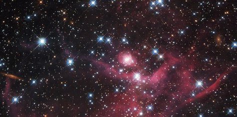 A small part of the Large Magellanic Cloud, one of the closest galaxies to our own, is seen in an undated image taken from NASA's Hubble tel A small part of the Large Magellanic Cloud, one of the closest galaxies to our own, is seen in an undated image taken from NASA's Hubble tel