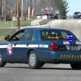 Authorities respond to hostage situation in Wittenberg on Tuesday April 22, 2014. (Photo from: YouTube/FOX 11). Authorities respond to hostage situation in Wittenberg on Tuesday April 22, 2014. (Photo from: YouTube/FOX 11).