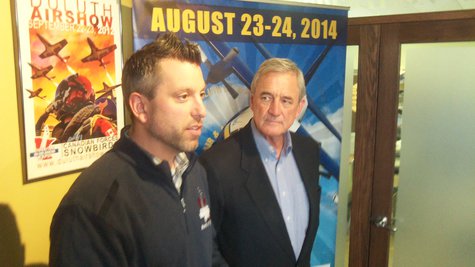 Event promoter Ryan Kern with 8th District Congressman Rick Nolan Event promoter Ryan Kern with 8th District Congressman Rick Nolan