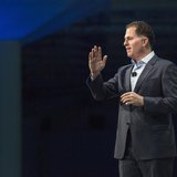 Michael Dell, chief executive of Dell Inc, delivers his keynote speech at the All Things Oracle OpenWorld Summit in San Francisco, Californi Michael Dell, chief executive of Dell Inc, delivers his keynote speech at the All Things Oracle OpenWorld Summit in San Francisco, Californi