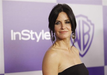 Actress Courteney Cox poses at the Warner Bros./InStyle after party after the 67th annual Golden Globe Awards in Beverly Hills, California i Actress Courteney Cox poses at the Warner Bros./InStyle after party after the 67th annual Golden Globe Awards in Beverly Hills, California i