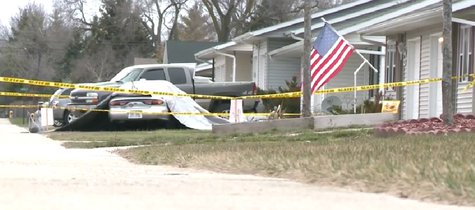 Scene of a crash after a man was fatally stabbed in Two Rivers on April 27, 2014. (Photo from: FOX 11/YouTube). Scene of a crash after a man was fatally stabbed in Two Rivers on April 27, 2014. (Photo from: FOX 11/YouTube).