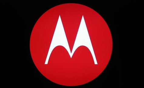 A Motorola Mobility logo is seen on a screen at the public unveiling of their global headquarters in Chicago, Illinois, April 22, 2014. REUT A Motorola Mobility logo is seen on a screen at the public unveiling of their global headquarters in Chicago, Illinois, April 22, 2014. REUT