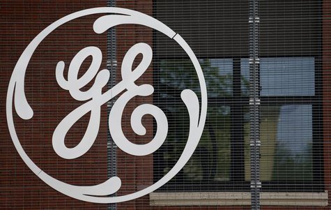 The logo of U.S. conglomerate General Electric is pictured at the company's site in Belfort, April 27, 2014. REUTERS/Vincent Kessler The logo of U.S. conglomerate General Electric is pictured at the company's site in Belfort, April 27, 2014. REUTERS/Vincent Kessler