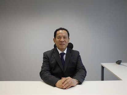 Universal Entertainment Corporation CEO Kazuo Okada poses during an interview in Hong Kong October 30, 2012. REUTERS/Bobby Yip Universal Entertainment Corporation CEO Kazuo Okada poses during an interview in Hong Kong October 30, 2012. REUTERS/Bobby Yip