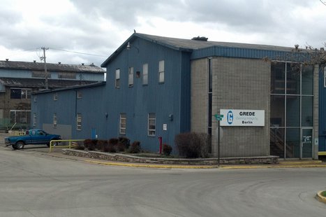 Grede Foundry in Berlin is seen, May 2, 2014. (Photo from: FOX 11). Grede Foundry in Berlin is seen, May 2, 2014. (Photo from: FOX 11).