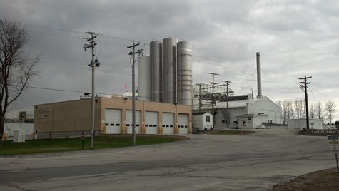 A photo of the Land O'Lakes cheese plant in Denmark on May 1, 2014. (Photo from: FOX 11). A photo of the Land O'Lakes cheese plant in Denmark on May 1, 2014. (Photo from: FOX 11).