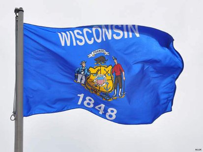 Wisconsin State Flag (Photo from: FOX 11). Wisconsin State Flag (Photo from: FOX 11).