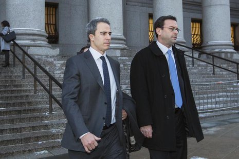 Michael Steinberg (L), a top portfolio manager at Steven A. Cohen's SAC Capital Advisors hedge fund, departs Federal Court in Manhattan afte Michael Steinberg (L), a top portfolio manager at Steven A. Cohen's SAC Capital Advisors hedge fund, departs Federal Court in Manhattan afte