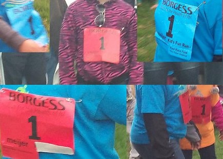 In this race, every child was number one. In this race, every child was number one.