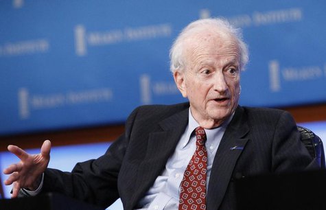 Nobel Laureate Gary Becker, Professor of Economics and Sociology, University of Chicago, speaks at the panel "Marketplace of Ideas" during T Nobel Laureate Gary Becker, Professor of Economics and Sociology, University of Chicago, speaks at the panel "Marketplace of Ideas" during T
