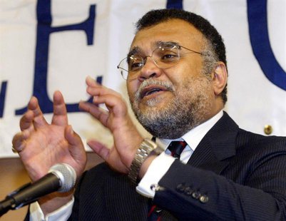 Prince Bandar bin Sultan gestures as he speaks to the media during a news conference at Tufts University's Fletcher School in Medford, Massa Prince Bandar bin Sultan gestures as he speaks to the media during a news conference at Tufts University's Fletcher School in Medford, Massa