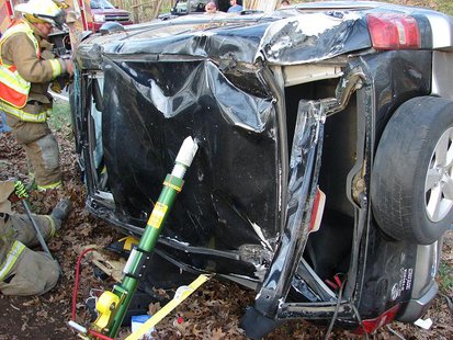 photo of crash provided by Indiana State Police photo of crash provided by Indiana State Police