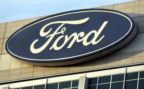 The Ford Motor Co's logo is seen on top of the Ford Motor Company World Headquarters in Dearborn, Michigan, October 26, 2009. REUTERS/Rebecc The Ford Motor Co's logo is seen on top of the Ford Motor Company World Headquarters in Dearborn, Michigan, October 26, 2009. REUTERS/Rebecc