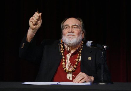 Hawaii Governor Neil Abercrombie holds up the pen after signing Senate Bill 1, allowing same sex marriage to be legal in the state, in Honol Hawaii Governor Neil Abercrombie holds up the pen after signing Senate Bill 1, allowing same sex marriage to be legal in the state, in Honol