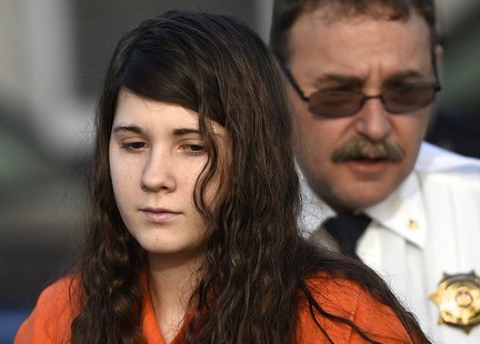 Miranda Barbour, 19, the woman dubbed the so-called Craigslist killer suspect, is led into court by sheriff deputies in Sunbury, Pennsylvani Miranda Barbour, 19, the woman dubbed the so-called Craigslist killer suspect, is led into court by sheriff deputies in Sunbury, Pennsylvani