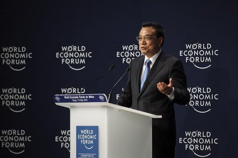 Chinese Premier Li Keqiang speaks at the opening of the World Economic Forum on Africa event in Abuja May 8, 2014. REUTERS/Afolabi Sotunde Chinese Premier Li Keqiang speaks at the opening of the World Economic Forum on Africa event in Abuja May 8, 2014. REUTERS/Afolabi Sotunde