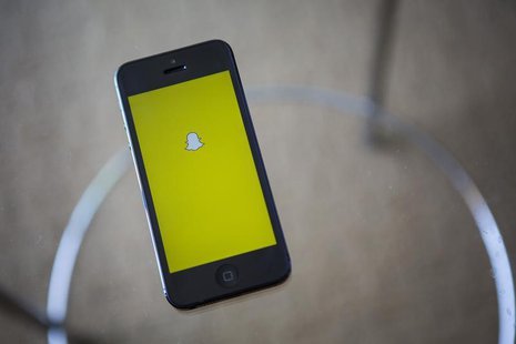 A portrait of the Snapchat logo in Ventura, California December 21, 2013. REUTERS/Eric Thayer A portrait of the Snapchat logo in Ventura, California December 21, 2013. REUTERS/Eric Thayer