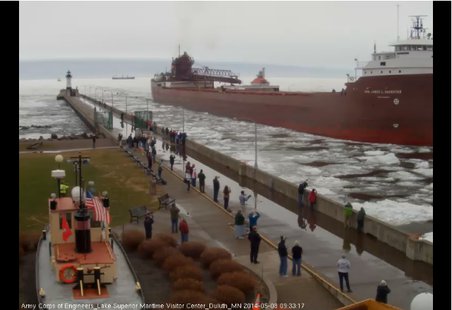 James L. Oberstar (from LSMMA Webcam) James L. Oberstar (from LSMMA Webcam)
